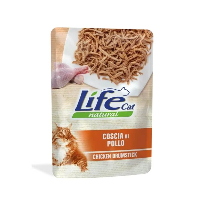 Life Petcare Life Natural Cat Kippendij - Natvoer voor katten 70 g