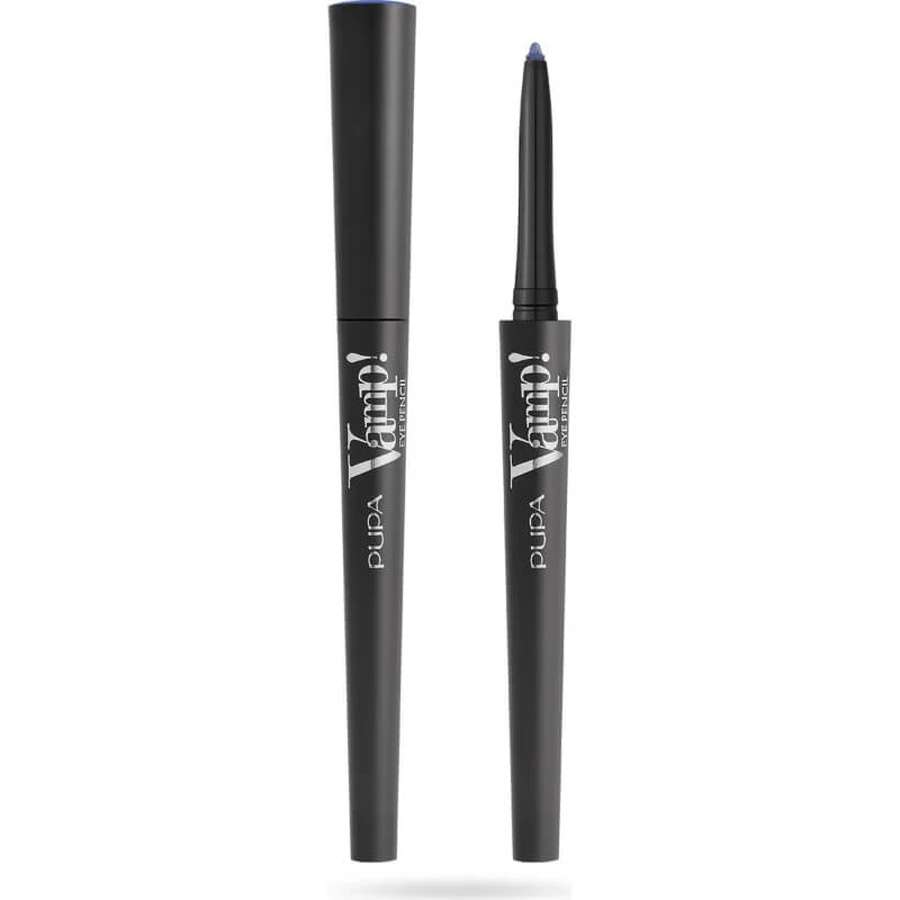 Crayon pour les yeux Pupa Vamp ! - Crayon pour les yeux waterproof 2-en-1 n° 400 Bleu nuit
