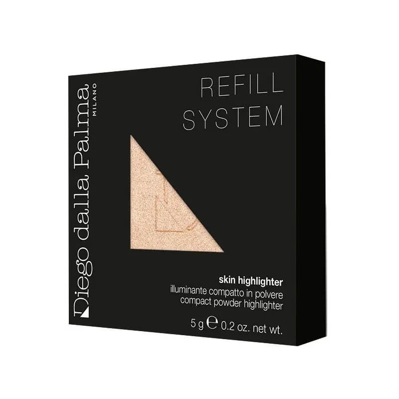 Diego dalla Palma Skin Highlighter - Navulling voor compacte highlighter - Nr. 133 Champagne