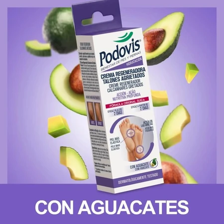 Podovis Regenererende crème voor gebarsten hielen, 75 ml