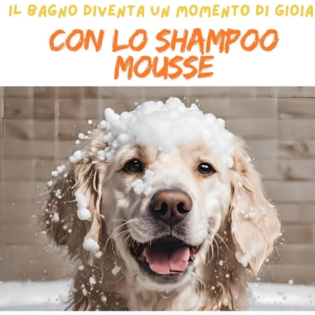 Merini Maurizio Mousse-shampoo voor honden, 200 ml