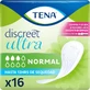Tena Discreet Ultra - 16 compresas normales para la incontinencia urinaria