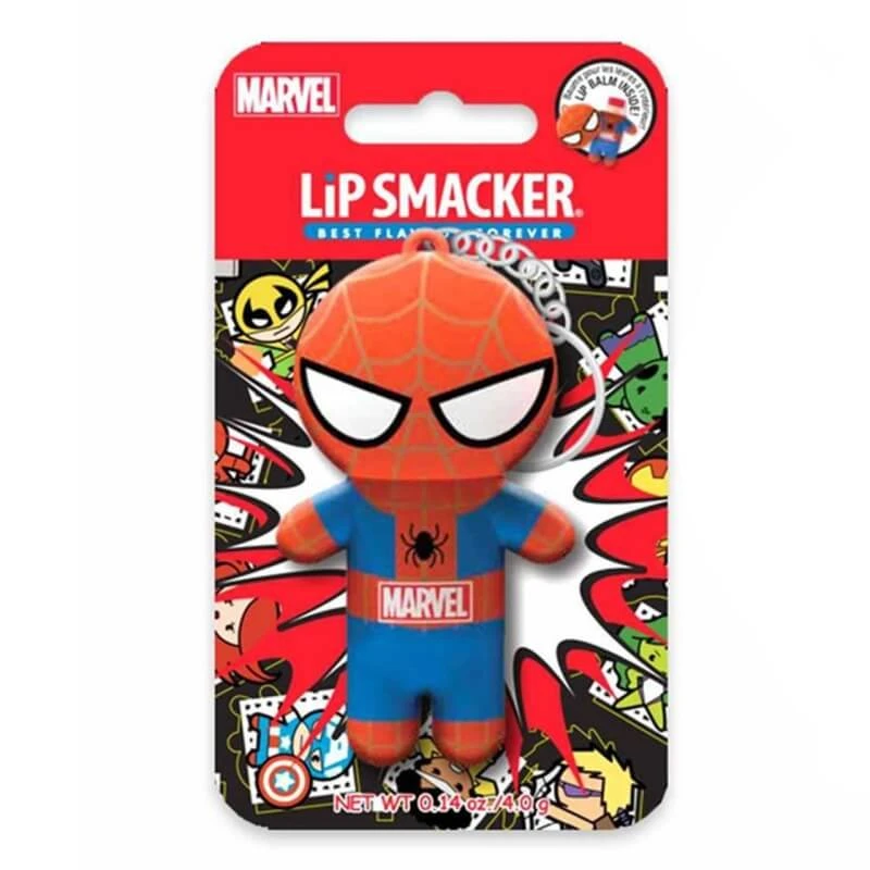 Marvel Spider-Man Lip Smacker - Hydraterende lippenbalsem met granaatappelsmaak, 4 g