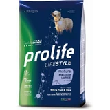 Prolife Lifestyle Mature Medium Large with White Fish & Rice - Complete Food for Mature Medium and Large Dogs, 2.5 kg