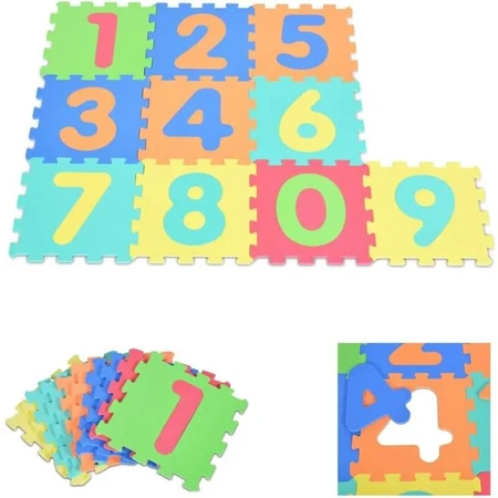 Moni Trade cijferpuzzelmat – Vloerpuzzel met 10 cijfers