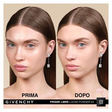 Givenchy Prisme libre pudră liberă cu 4 nuanțe – pudră liberă nr. 03 voile rosé