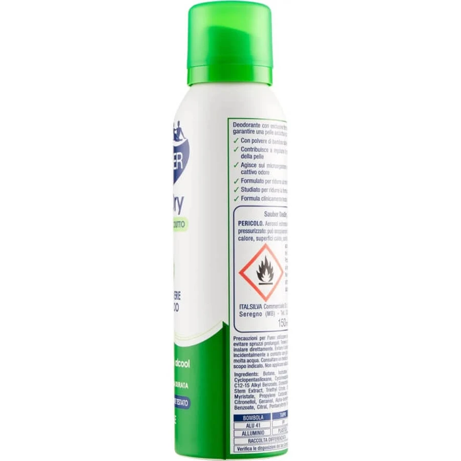 Sauber Deodry Fresh &amp; Dry 48h – dezodorant w sprayu 150 ml: ceny i cechy