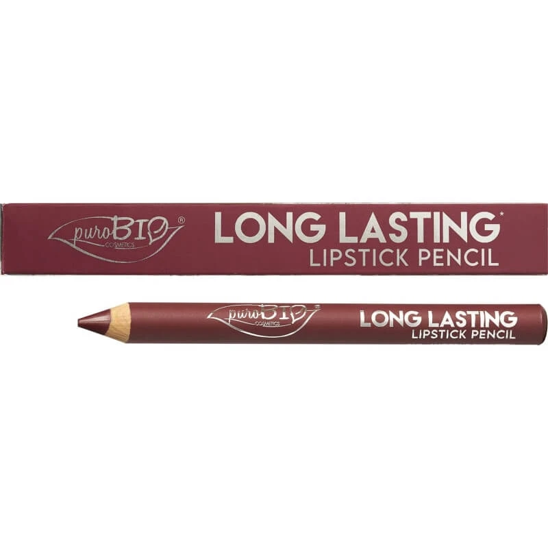 Purobio Long-Lasting Lipstick Pencil - Lippenstiftpotlood nr. 016L Burgundy