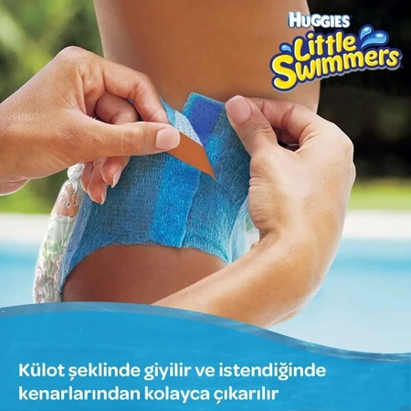 Huggies Little Swimmers zwemluiers, maat 3-4 (7-15 kg), verpakking van 12 stuks