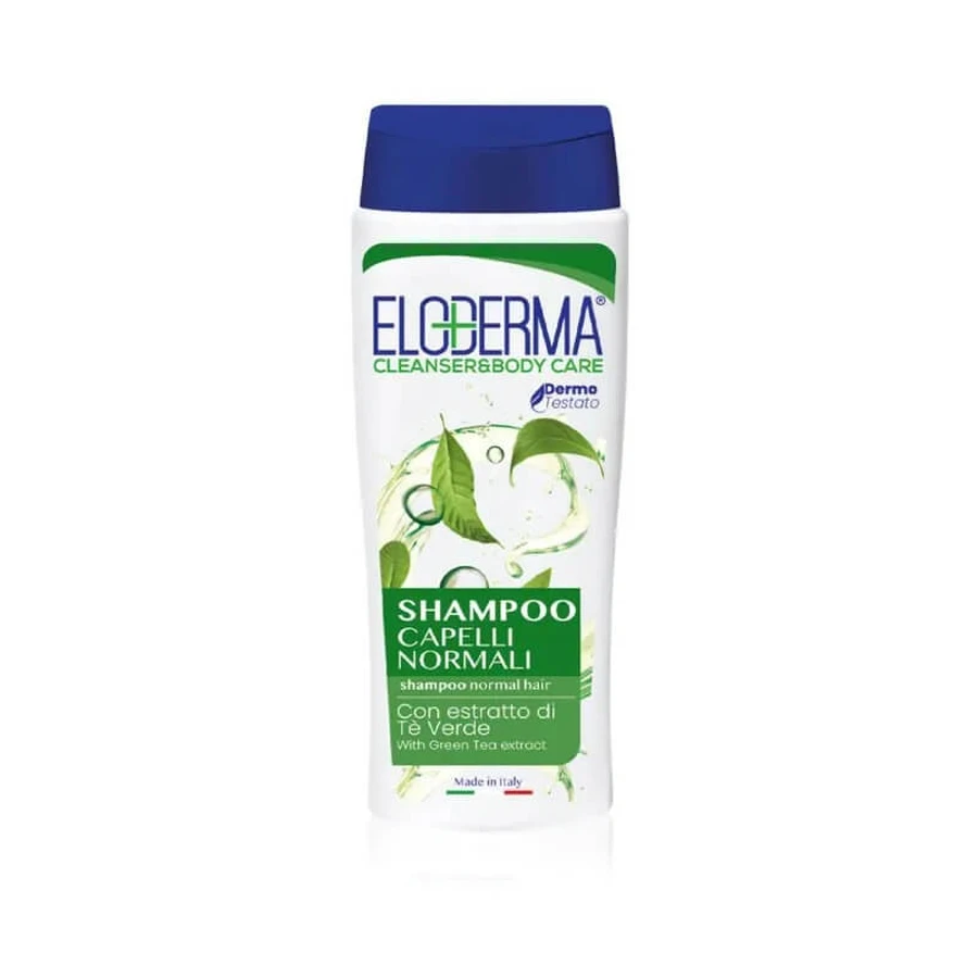 Eloderma Shampoo für normales Haar mit Grüntee-Extrakt, 75 ml