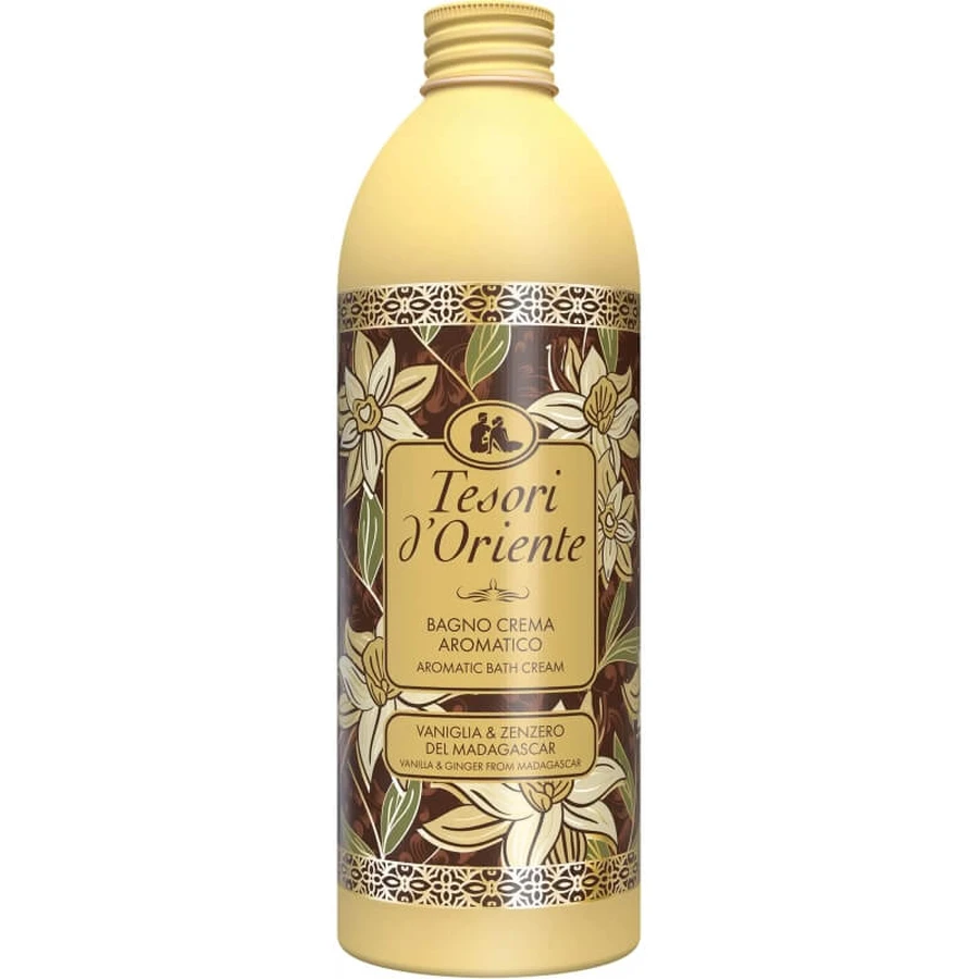 Schätze des Orients: Madagaskar-Vanille &amp; Ingwer – Aromatische Badecreme, 500 ml