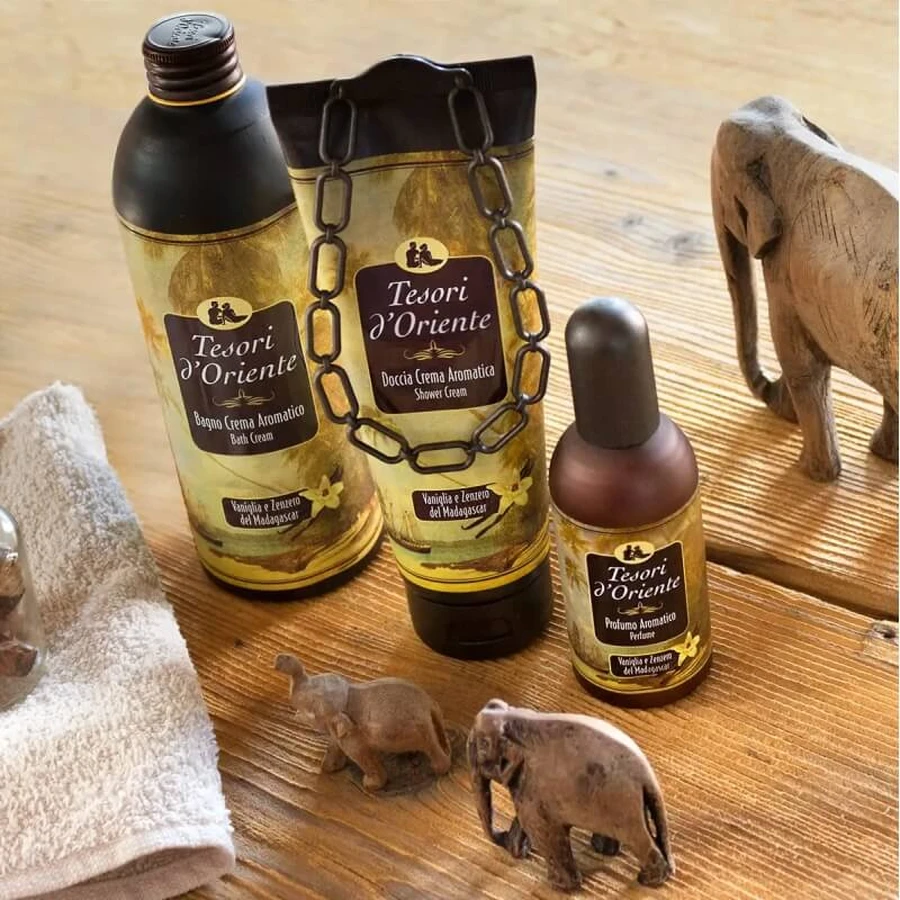 Schätze des Orients: Madagaskar-Vanille &amp; Ingwer – Aromatische Badecreme, 500 ml