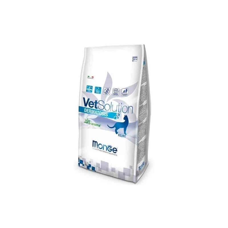 Monge Vetsolution Cat Dermatosis droogvoer voor katten 400 g
