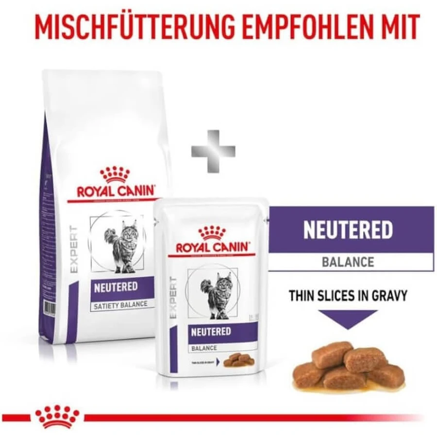 Royal Canin Expert Neutered Satiety Balance - Droogvoer voor gecastreerde katten tot 7 jaar oud, 3,5 kg