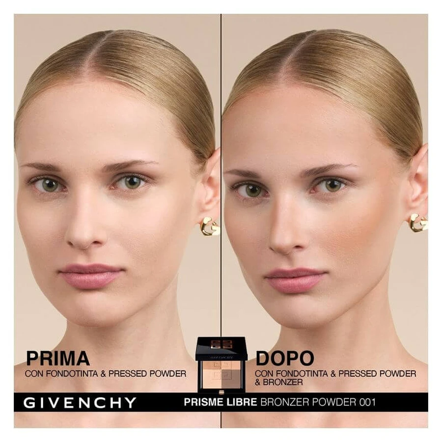 Givenchy Prisme libre bronzing powder – pudră bronzantă nr. 001 mousseline bronzée