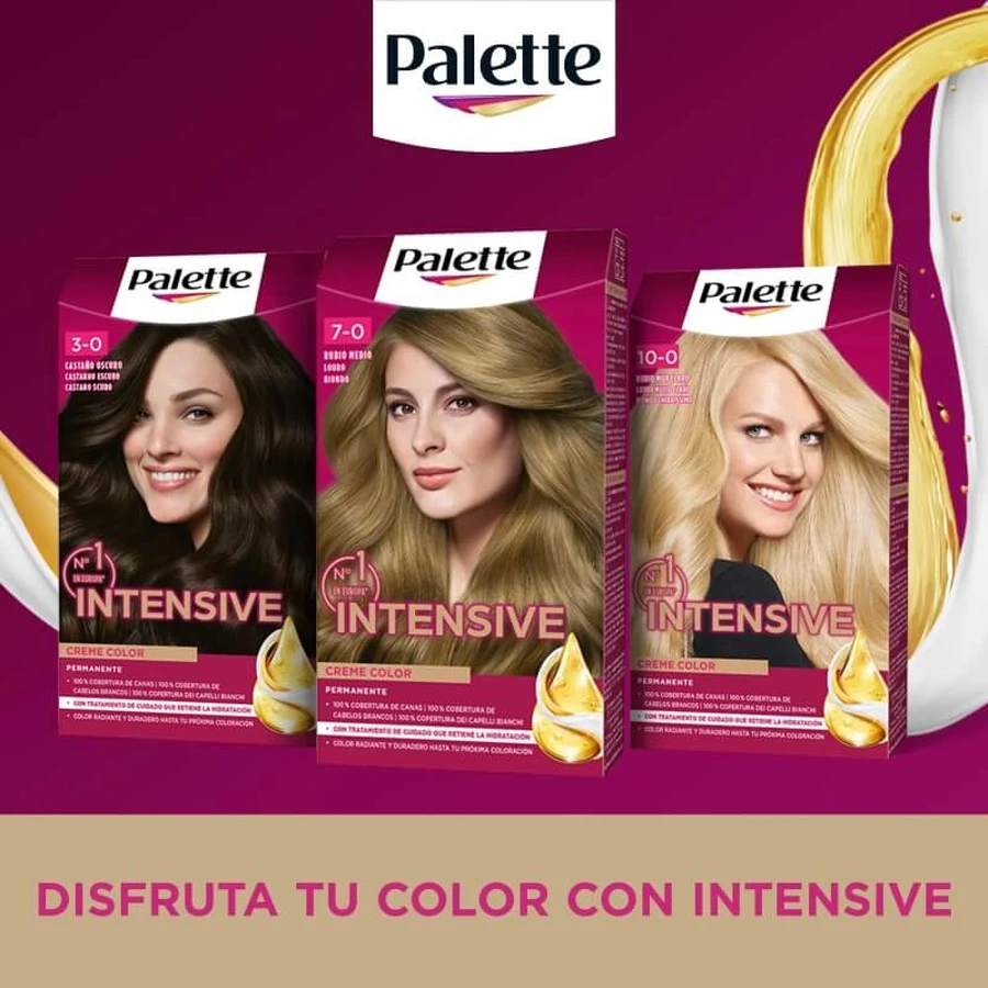 Palette Intensive Color Creams - Permanente haarverf nr. 5.5 Luminous Brown