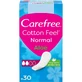 Carefree Cotton Feel Normal Aloe - 32 inlegdoekjes