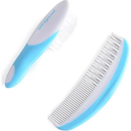 Cangaroo Brush + Comb Set 0+m - Pink
