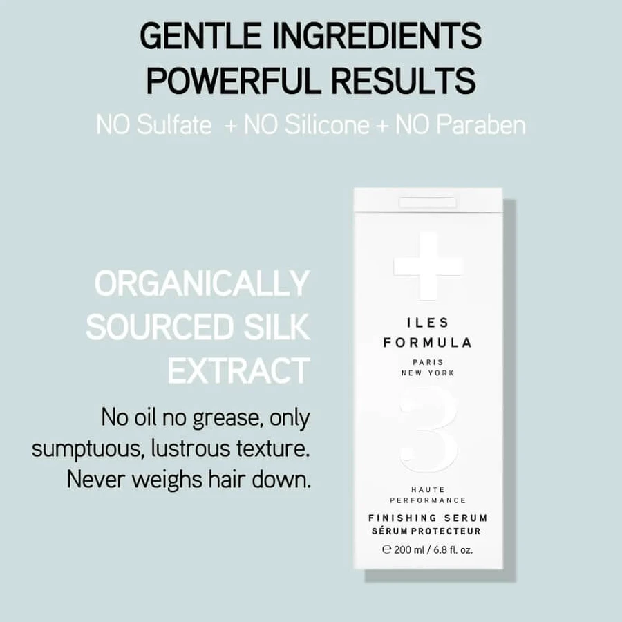 Iles Formula High-Performance Finishing Serum - Beschermend haarserum 200 ml