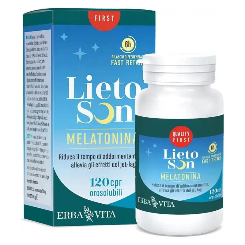 Lietoson Melatonine 120 tabletten - Slaapsupplement