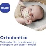 Mam Air 2-6 mois - Lot de 2 tétines en silicone - Rose