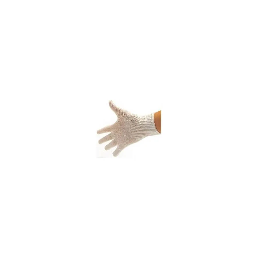 Witte katoenen handschoenen, maat 7
