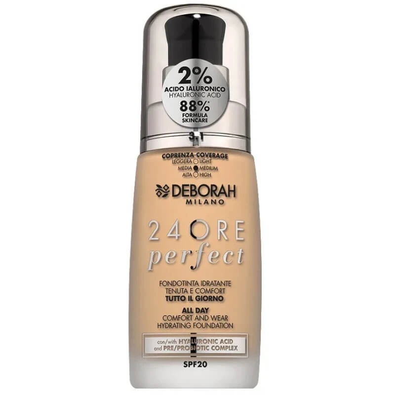 Deborah 24-Hour Perfect SPF 20 - Vloeibare foundation - Nr. 3.1 Light Gold