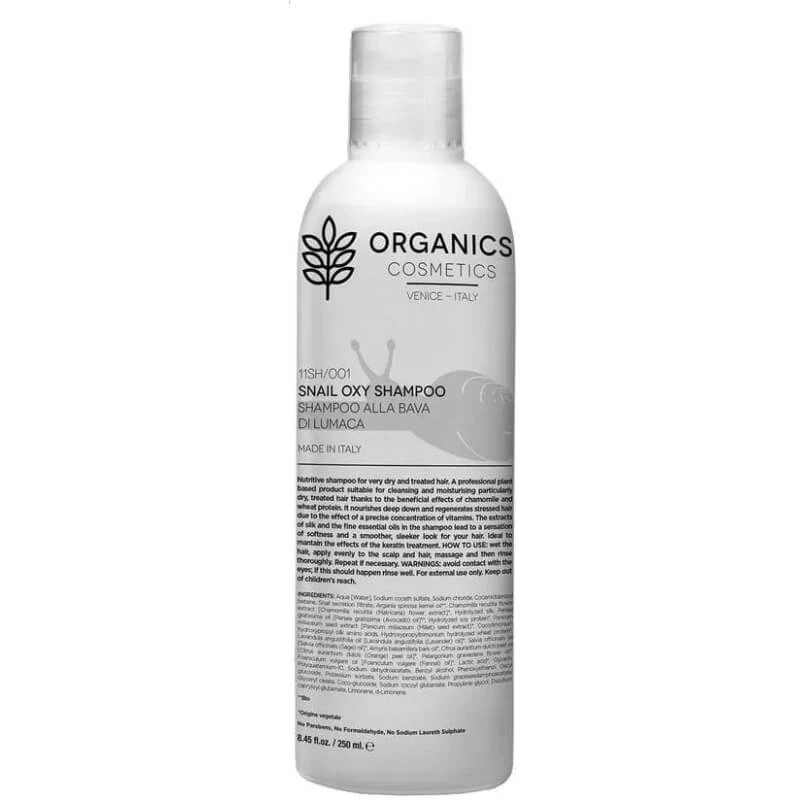 Organics pharm Snail Oxy - Shampoo voor droog haar, 250 ml