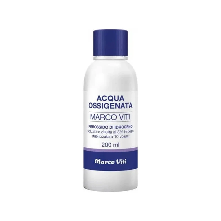 Marco Viti waterstofperoxide, 10 flessen, 200 ml