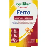 Equilibra Iron 60 Kapseln – Nahrungsergänzungsmittel mit Vitaminen, Mineralstoffen und Folsäure
