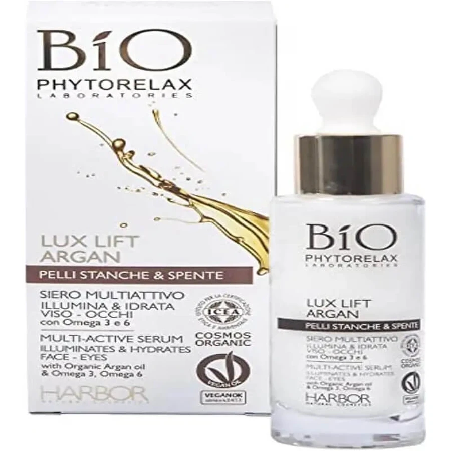 Phytorelax Lux lift argan - siero viso e occhi 30 ml