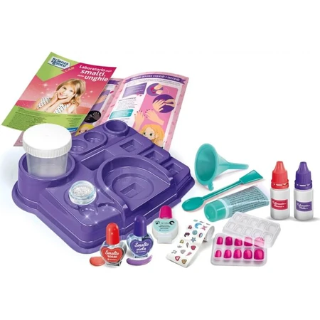 Clementoni Science &amp; Play - Nail Polish and Nail Art Kit, Ages 8+