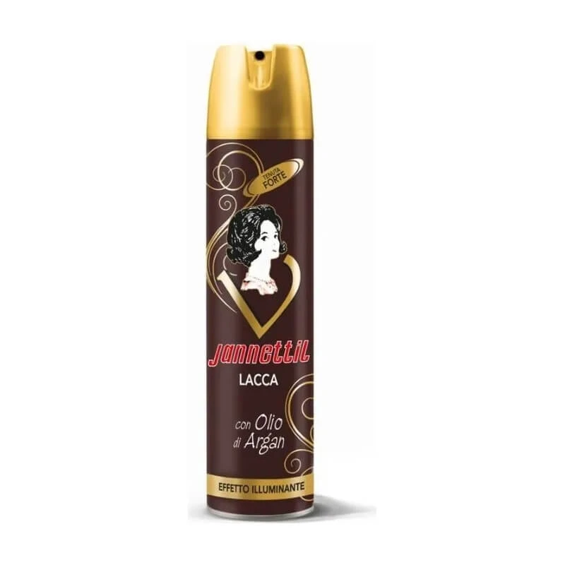 Jannetti Strong-Hold haarlak met glanseffect, 300 ml