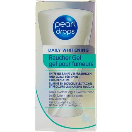 Pearl Drops Smokers – pasta do zębów wybielająca do usuwania przebarwień nikotynowych, 50 ml: ceny i cechy