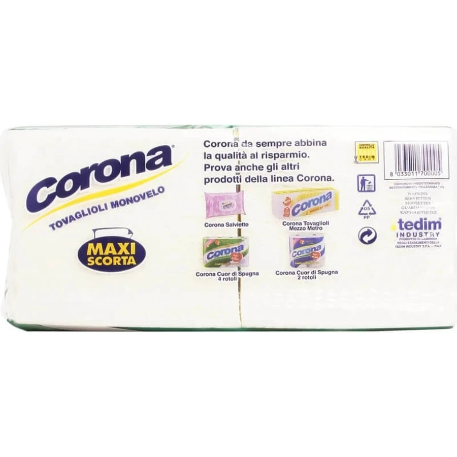 Corona Maxi-servetten (éénlaags), grootverpakking