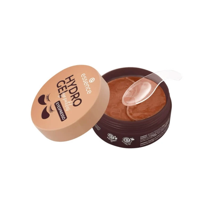 Essence Hydro Gel Eyespresso – 30 erfrischende Augenpads mit Koffein und Hyaluronsäure