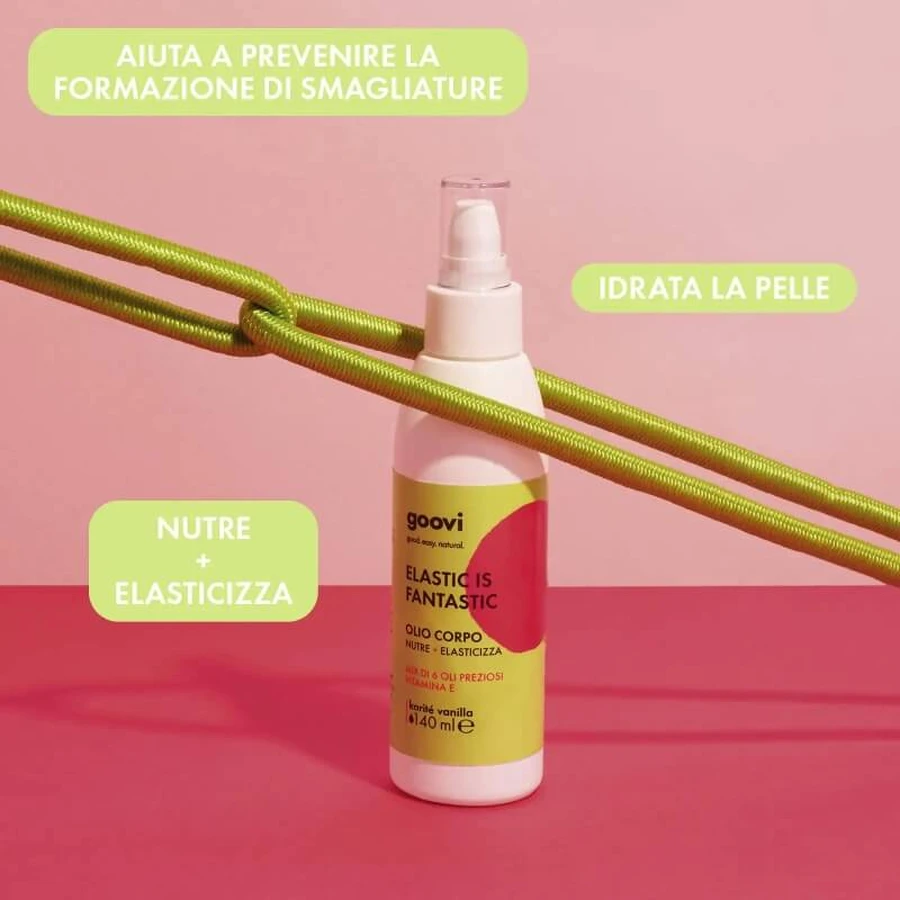 Goovi Elastic is fantastisch – lichaamsolie 140 ml