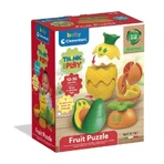 Clementoni Baby Clementoni Fruitpuzzel – 3 fruitstukjes om in elkaar te passen, 12–36 maanden