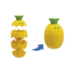 Clementoni Baby Clementoni Fruitpuzzel – 3 fruitstukjes om in elkaar te passen, 12–36 maanden