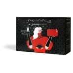 Kit para ojos «Diego dalla Palma Ciglione»: máscara de pestañas Ciglione negra + lápiz de ojos n.º 01 + desmaquillante bifásico + bolso de mano rojo