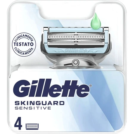 Gillette Skinguard Sensitive – 4 Ersatzklingen