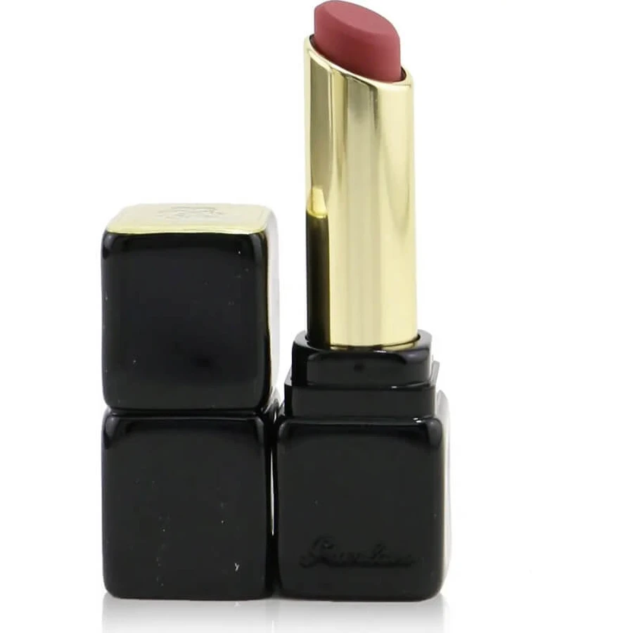 Guerlain KissKiss Tender Matte - Rouge à lèvres mat lumineux n° 214 Romantic Nude