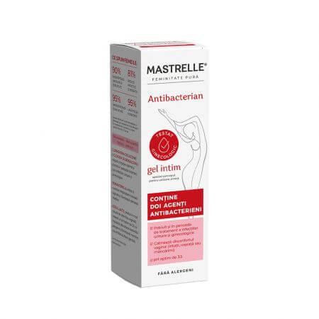 Gel intimo antibatterico Mastrelle, 200 ml, Fiterman