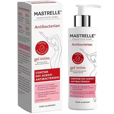 Mastrelle Antibacterial Intimate Gel, 200 ml, Fiterman