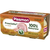 Jamón cocido homogeneizado Plasmón - 4 tarros de 80 g cada uno