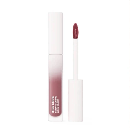 Veralab Overskin Kiss Code - Matte vloeibare lippenstift nr. 01 Old Rosé