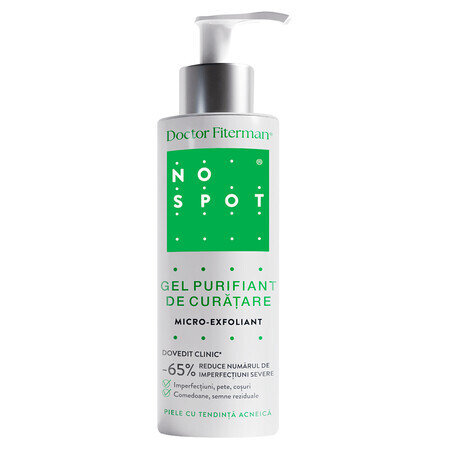 Gel detergente purificante No Spot, 200 ml, Fiterman