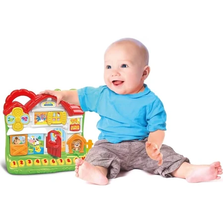 Clementoni Happy Farm Kuckucksspielzeug, ab 12 Monaten