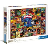 Clementoni Thriller Classics-puzzel van 1.000 stukjes voor volwassenen