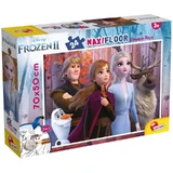 Lisciani Disney Frozen II - 24-delige Maxi Floor dubbelzijdige puzzel met een kleurplaat op de achterkant